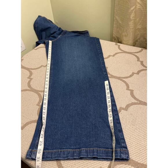 GAP High Rise Stride Wide Leg Blue Jeans, Size 20, NWT, MSRP: $79.95 - Picture 11 of 13